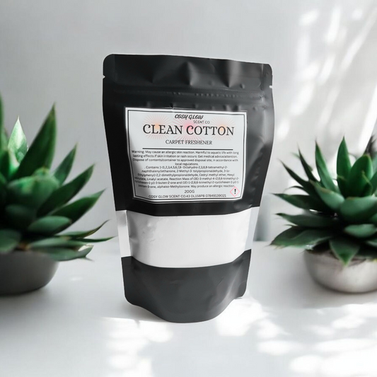 Clean Cotton Carpet Freshener | CosyGlow Scent Co.