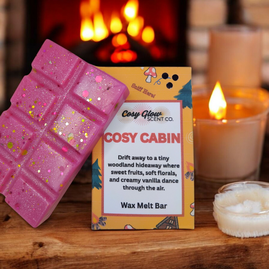 Cosy Cabin Mini Wax Melt | CosyGlow Scent Co.