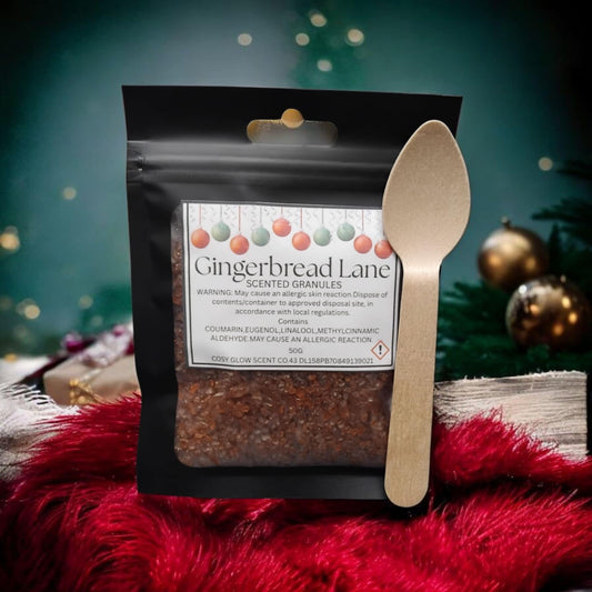Gingerbread Lane Scented Granules | CosyGlow Scent Co.