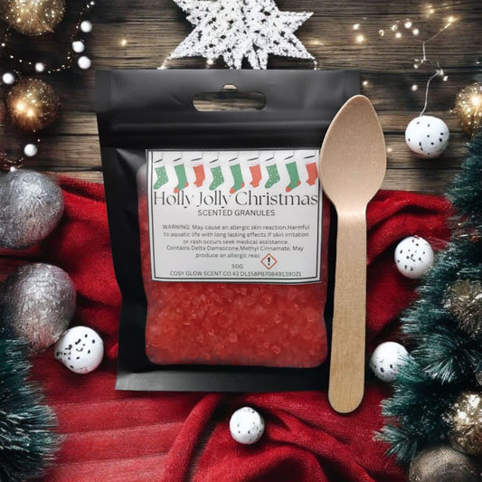 Jolly Holly Christmas Scented Granules | CosyGlow Scent Co.