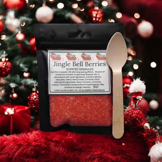 Jingle Bell Berries Scented Granules | CosyGlow Scent Co.