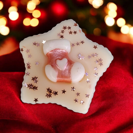 Mrs Claus's Candyfloss Kiss Wax Melt | CosyGlow Scent Co.