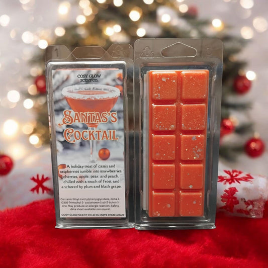 Santa’s Cocktail Wax Melt | CosyGlow Scent Co.