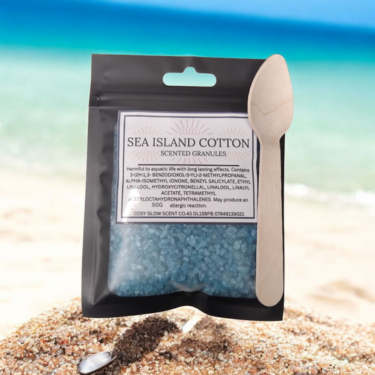 Sea Island Cotton Scented Granules | CosyGlow Scent Co.
