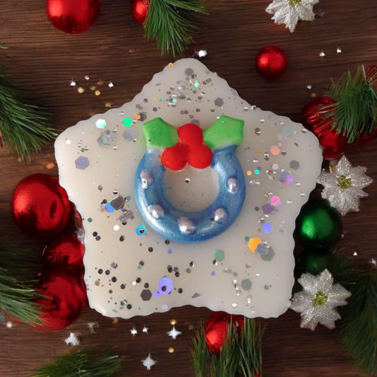 Snowflake Swirls Wax Melt | CosyGlow Scent Co.